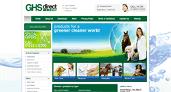 Desktop Screenshot of ghs-direct.com